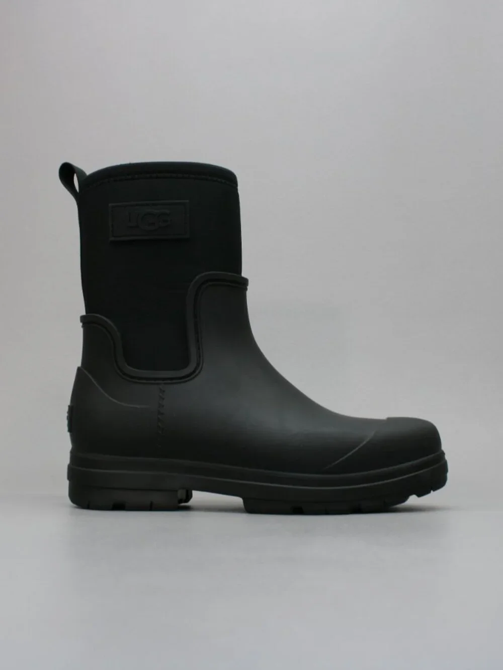 UGG Ladies 8 Droplet Mid Waterproof Rubber Neoprene Collar Rain Boots - 1143813